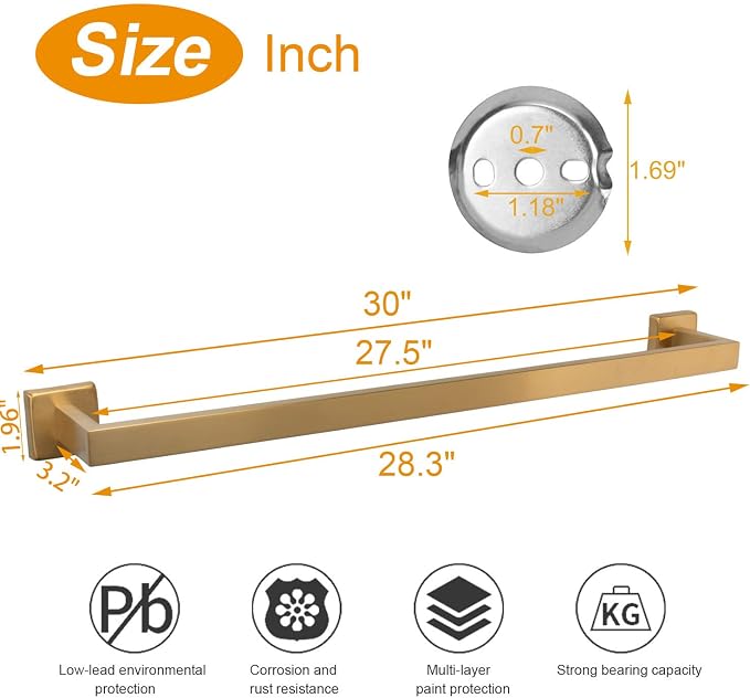 TocTen Bath Towel Rack - Image 2