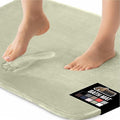 GORILLA GRIP Memory Foam Bath Mat, Soft Absorbent Velvet Bathroom Mats by GorillaGrip