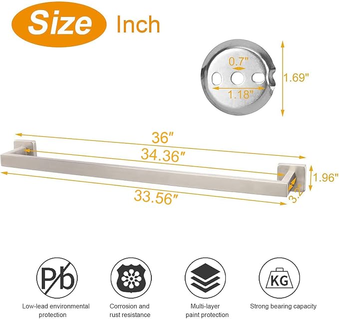 TocTen Bath Towel Rack - Image 2