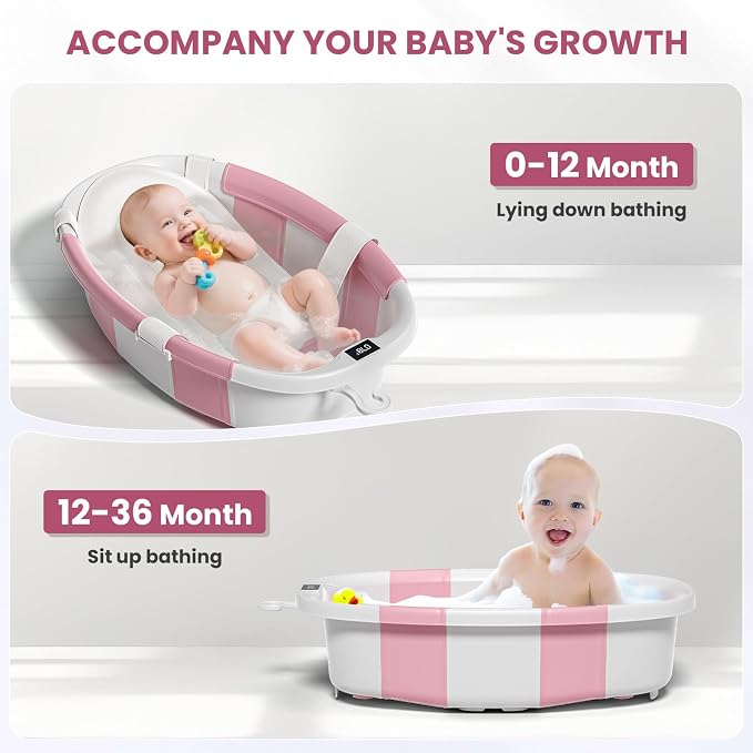 Collapsible Baby Bathtub, Baby Tubs - Image 3