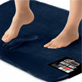 GORILLA GRIP Memory Foam Bath Rugs, Soft Absorbent Velvet Bathroom Mats by GorillaGrip