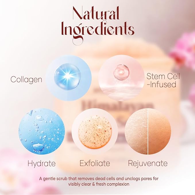 Himalayan Salt Body Scrub 12 oz each Twin Pack - Image 2