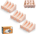 Silicone Soap Dish with Drain, Upgrade Double Suction Cups at The Bottom by AIXIAOYA