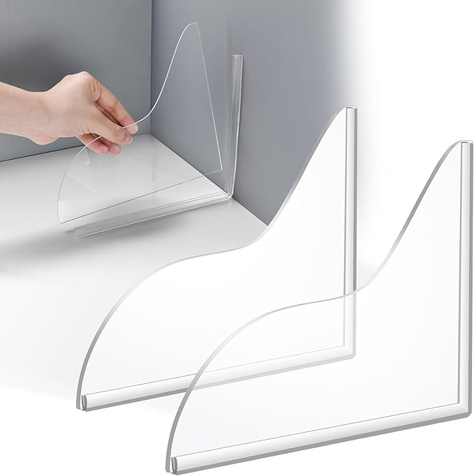 UIOCSSC Shower Splash Guard, 2 Pack Bathtub Shower Water Splash Guards Silicone by UIOCSSC