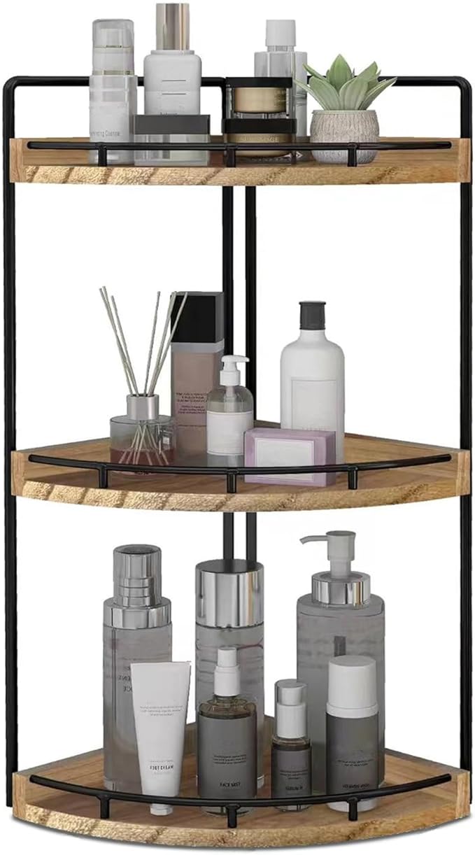 Dorhors 3-Tier Corner Bathroom Organizer Countertop by Dorhors