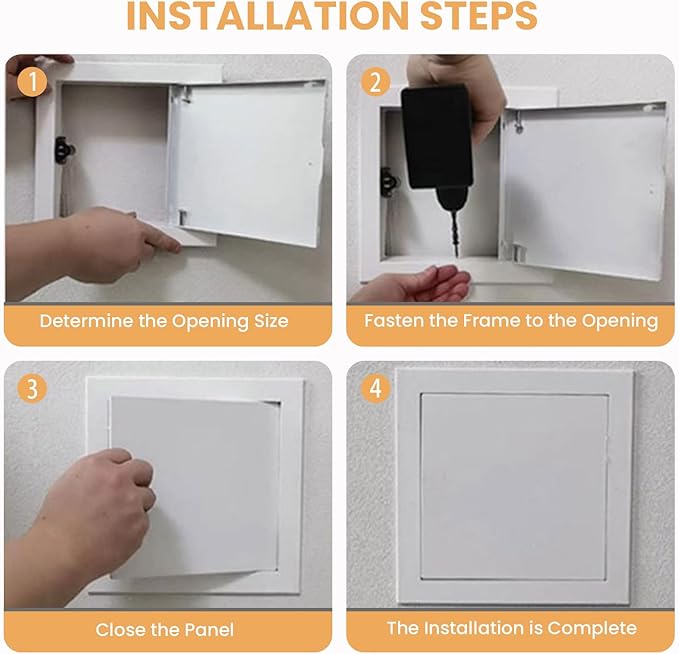 Access Doors Panel 16 x 16 inch Aluminum Alloy Access Door - Image 6