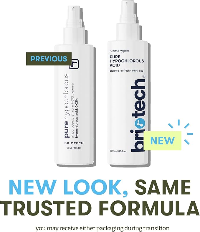 BRIOTECH Pure Hypochlorous Acid Cleanser, Original Premium HOCl Topical Solution - Image 5