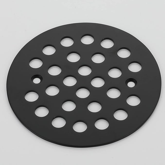 4-1/4 Inch Screw-in Shower Drain Cover Replacement Floor Strainer - Image 3