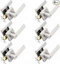 Probrico Interior Brushed Nickel Door Handle, Heavy Duty, Flat Square Privacy by Probrico