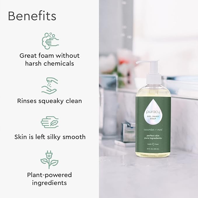 Puracy Organic Hand Soap, For the Professional Hand Washers We've All Become - Image 6