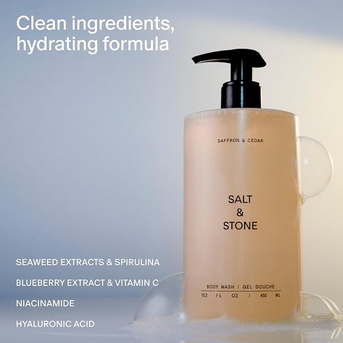 Salt & Stone Body Wash with Antioxidants - Image 2