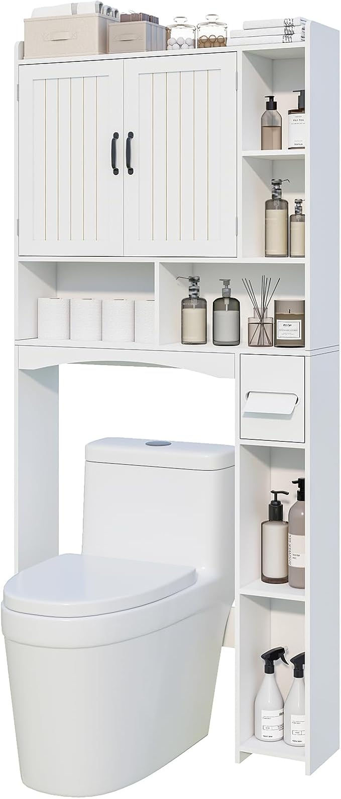 Over The Toilet Storage Cabinet, Over Toilet Bathroom Organizer, Bathroom by Viaozutis