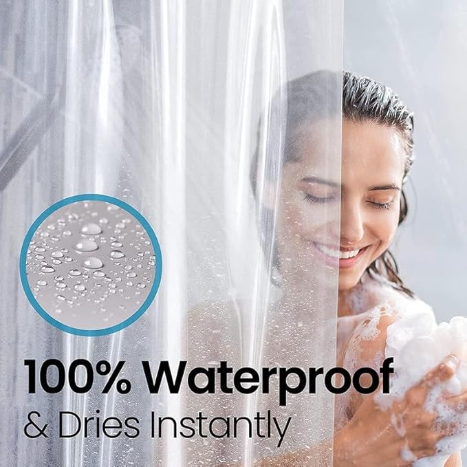 LiBa Bathroom Shower Curtain - Image 5
