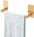 Songtec Gold Towel Bar 12-Inch, Adhesive Stick On Bath Towel Rack No Drill by Songtec