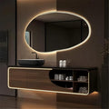 Single Sink Bathroom Vanity, Floating Modern Vanities by LUTHXAY