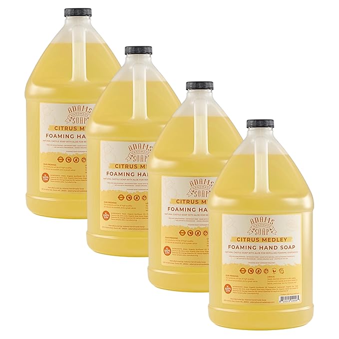 Adams Handmade Soap Liquid Foaming Soap 1 Gal by AdamsHandmadeSoap