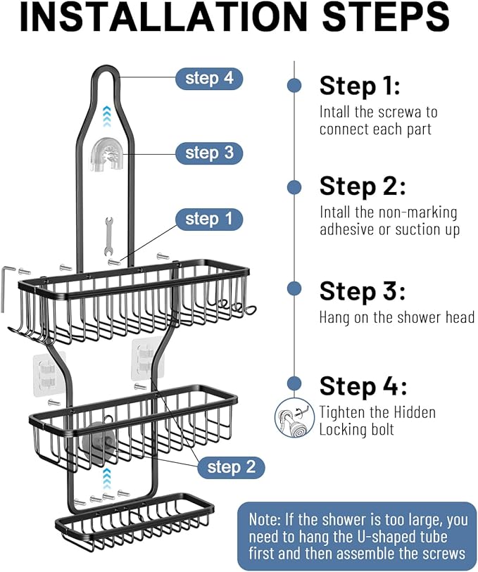 Shower Caddy Hanging - Image 8
