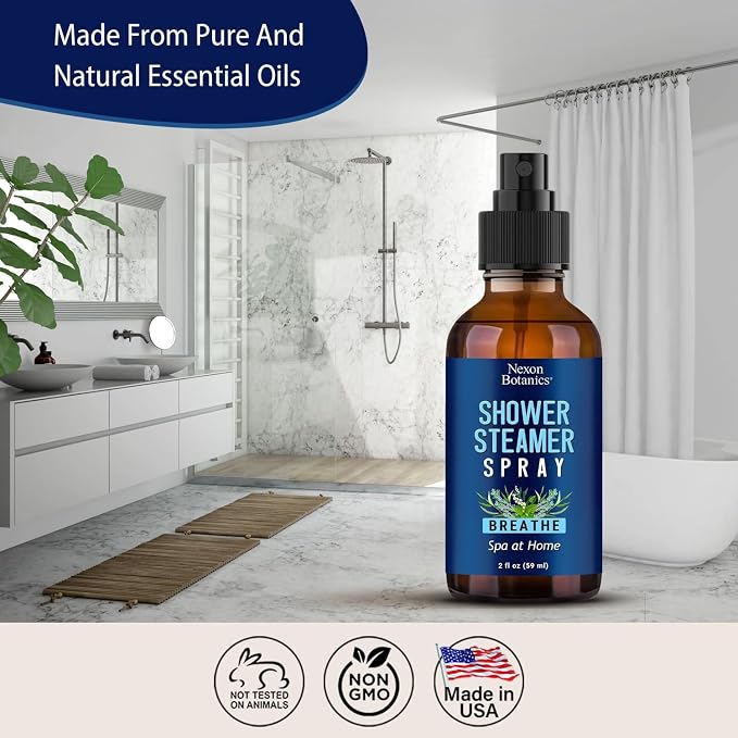 Breathe Shower Steamer Spray 2 fl oz - Image 2