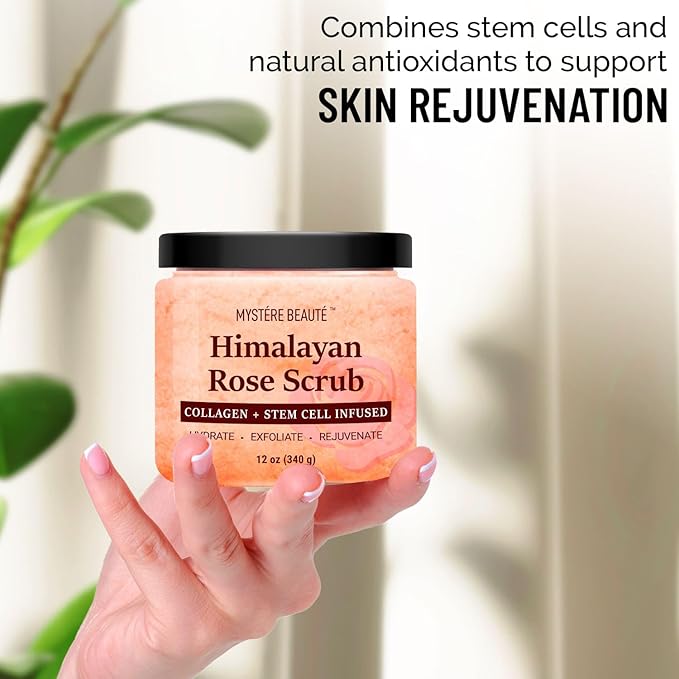 Himalayan Salt Body Scrub 12 oz each Twin Pack - Image 3