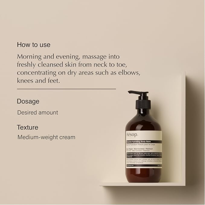 Aesop Resolute Hydrating Body Balm | Nourishing Moisture - Image 2