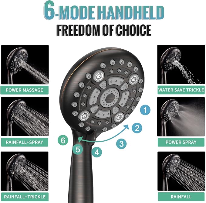 SR SUN RISE Shower Faucet Set - Image 3
