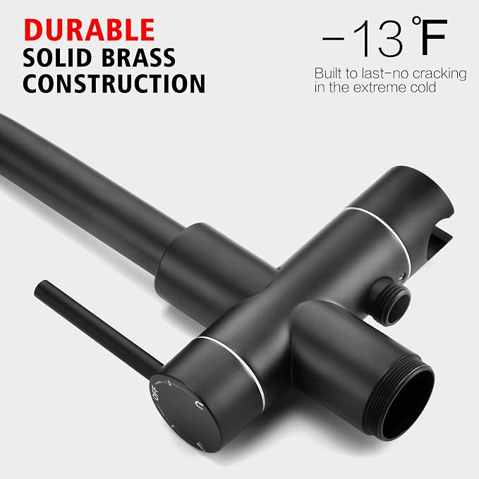 sumerain Floor Mount Tub Filler Faucet - Image 7