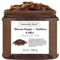 Brown Sugar + Arabica Coffee Body & Foot Scrub 10 oz by EssentiallyKateS