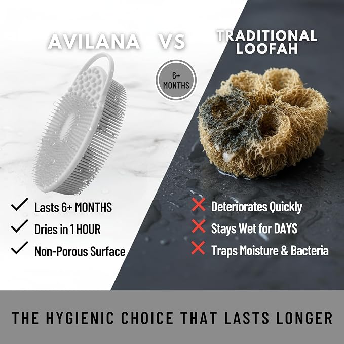 Silver Infused Exfoliating Body Scrubber - Image 3