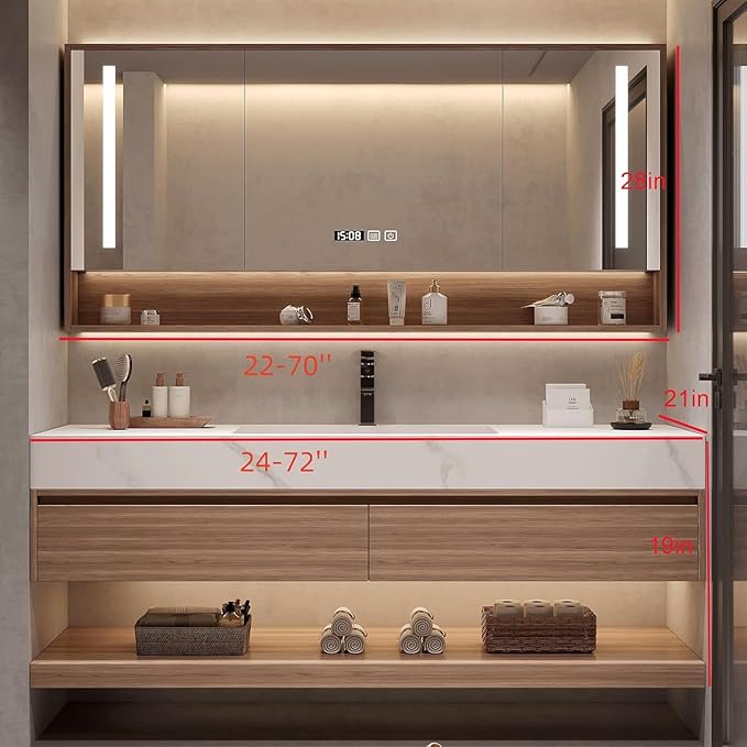 36'' Wood Bathroom Vanity Set - Image 2