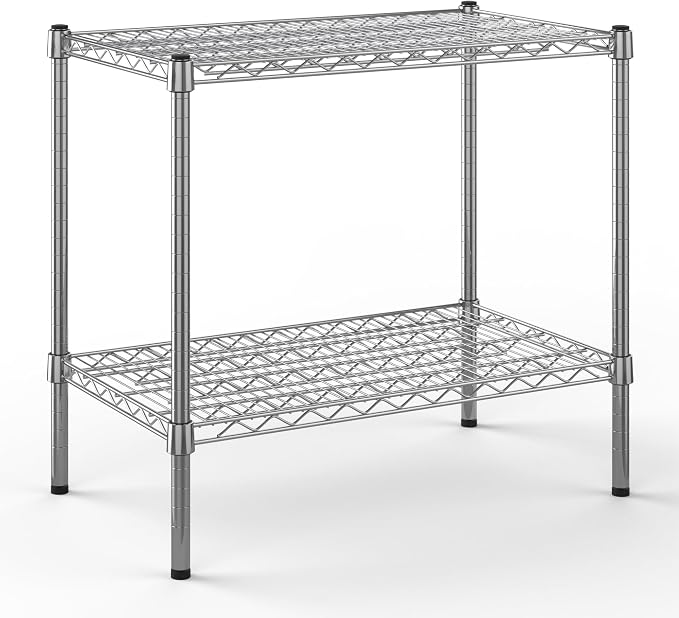 18" Deep x 30" Wide x 27" Height Wire Shelving Kit | 2-Tier | NSF Commercial by Regal+Altair