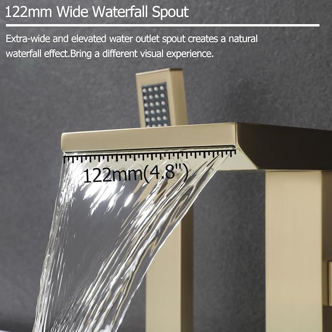 Waterfall Roman Tub Faucet - Image 3