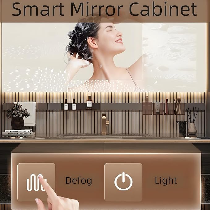 28'' Bathroom Cabinet with Sink - Image 7