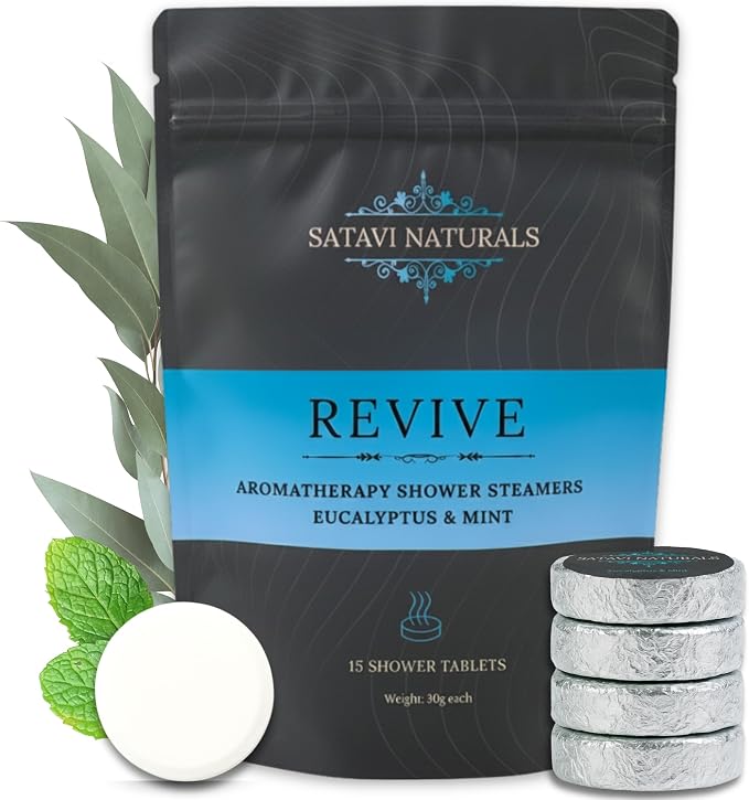 Shower Steamers 15 Pack by SataviNaturals