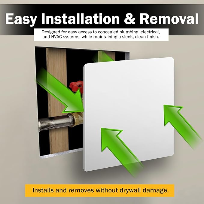 RenoEZ™ Plastic Access Panel 12x12 inches - Image 3