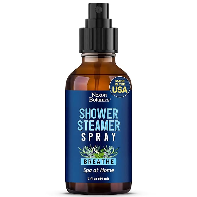 Breathe Shower Steamer Spray 2 fl oz by NexonBotanics