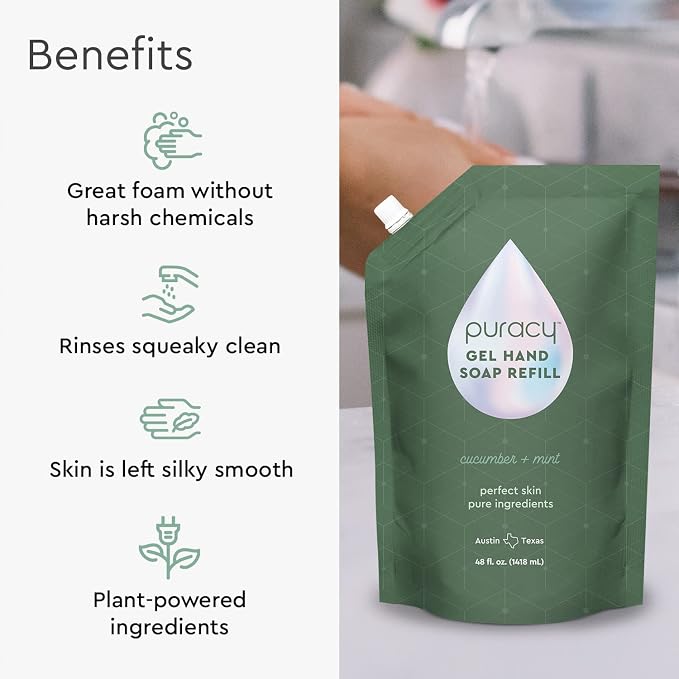 Puracy Organic Hand Soap, For the Professional Hand Washers We've All Become - Image 3