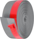 MYFAMIREA Door Weather Stripping 2IN x 20FT Door Draft Stopper Seal Tape by MYFAMIREA