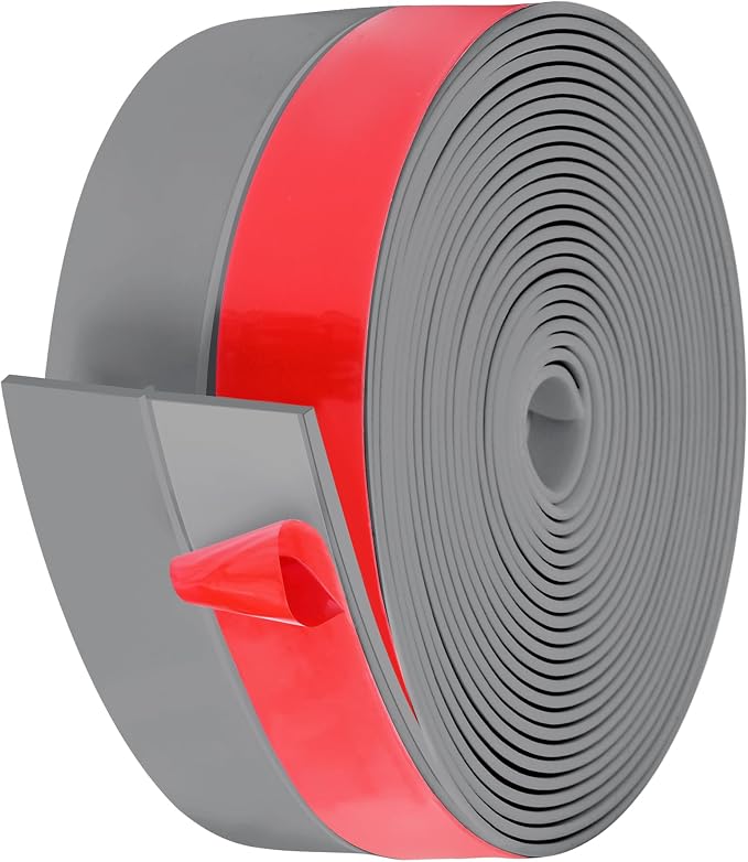 MYFAMIREA Door Weather Stripping 2IN x 20FT Door Draft Stopper Seal Tape by MYFAMIREA