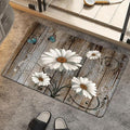 Bath Mat Rug, butterflies Non Slip Quick Dry Super Absorbent Thin Bathroom Rugs by ZHUZHISHAN