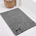 KANGAROO Bathroom Rugs, Chenille Soft Absorbent Bath Rug, Shaggy Shower Mat by Kangaroo