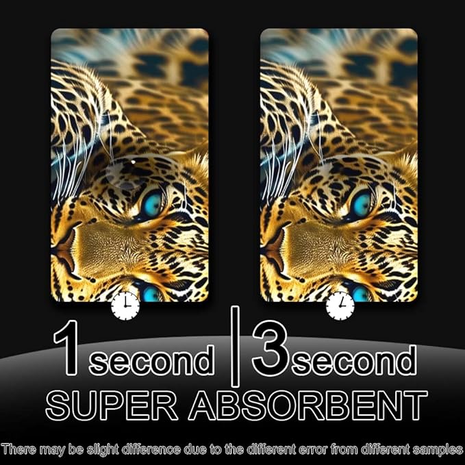 Bath Mat Rug, Beautiful Leopard Non Slip Quick Dry Super Absorbent Thin - Image 6