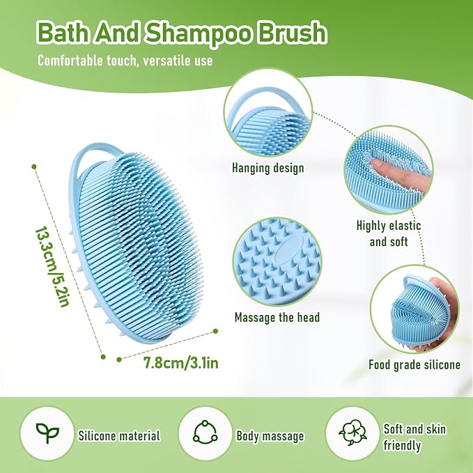 Fanwer 27.5” Back Bath Brush Long Handle - Image 7
