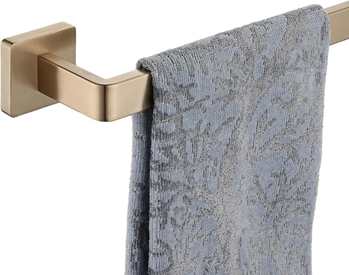 JQK Champagne Bronze Bath Towel Bar, 27 Inch 304 Stainless Steel Thicken 0.8mm by Homeimprovement