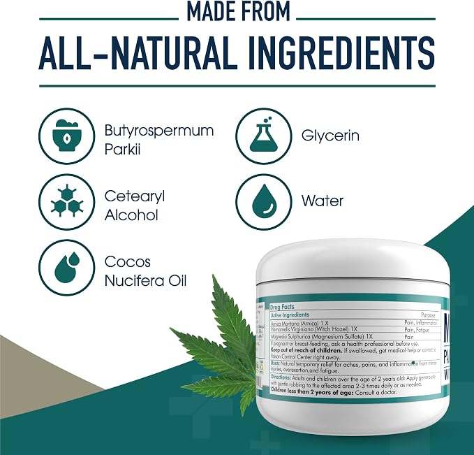 MARS WELLNESS MG+ Hemp Pain Cream - Image 5