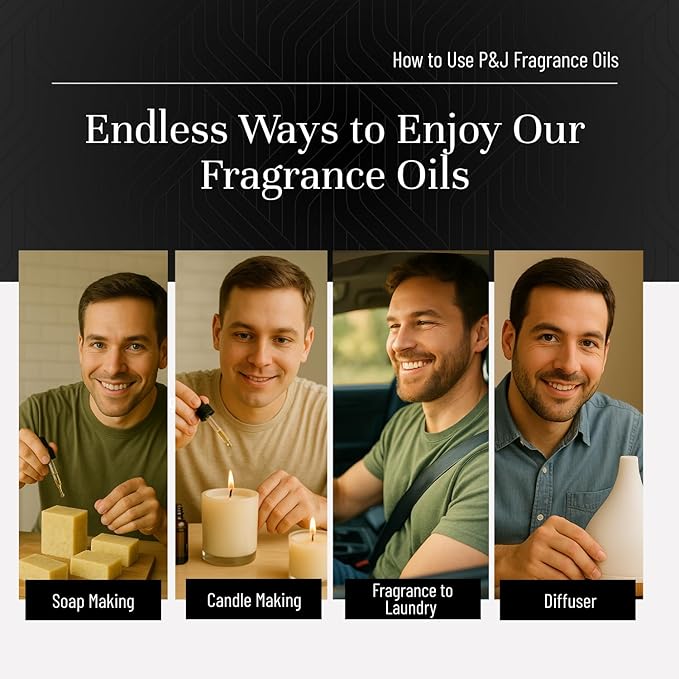 P&J Trading Fragrance Oils for Diffusers for Home Gentlemen's Set Fragrance - Image 6