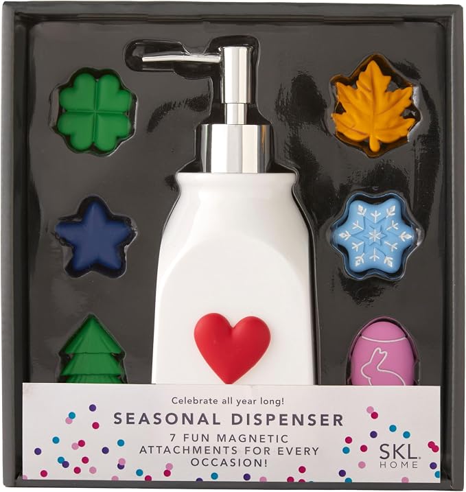SKL Home Seasonal Soap/Lotion Dispenser Gift Set by SKLHomebySaturdayKnightLtd