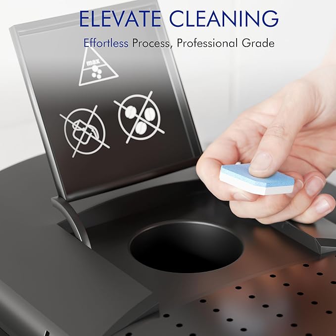 New England Stories Jura Compatible 30 Cleaning + 30 Descaling Tablets Kit - Image 5