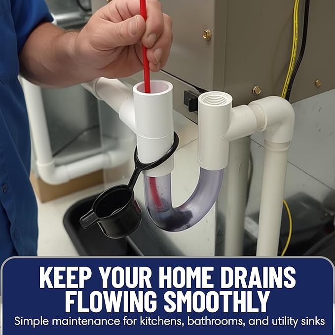 48" Flexible Long Pipe Brush | AC Drain Cleaner Tool | Sink Line Unclogger | - Image 7