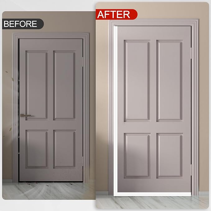 MYFAMIREA Door Weather Stripping 2IN x 40FT Door Draft Stopper Seal Tape - Image 6