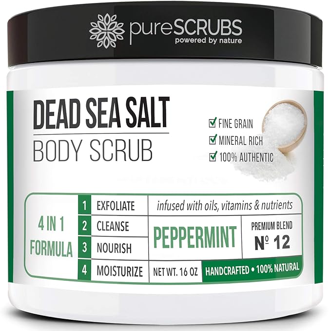 pureSCRUBS Premium Sea Salt Body Scrub Set by pureSCRUBS